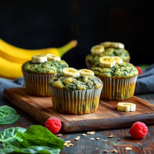 Spinach Banana Muffins (3)