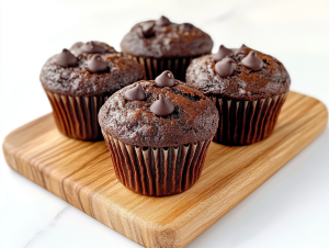 Double Chocolate Muffins