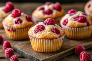 Buttermilk Raspberry Muffins