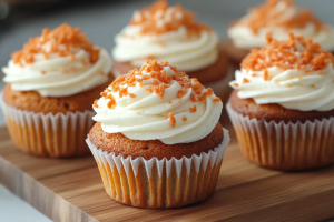 Healthy Carrot Cake Muffins