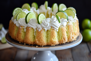 Key Lime Poke Cake