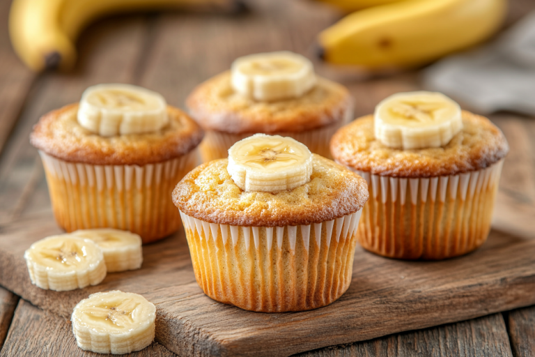 Mini Banana Muffins