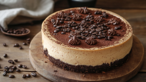 Cappuccino Fudge Cheesecake