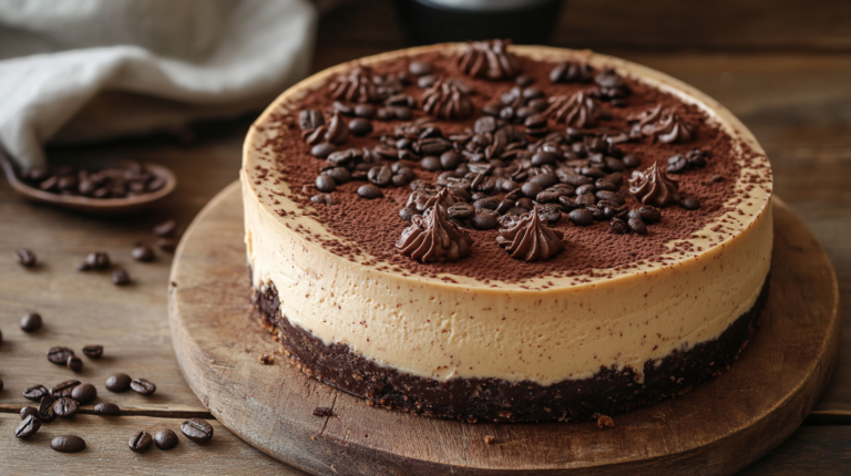Cappuccino Fudge Cheesecake