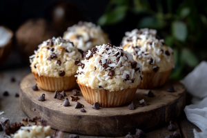 Coconut Chocolate Chip Muffins