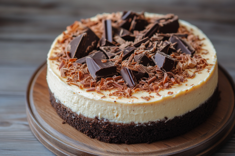 German Chocolate Cheesecake
