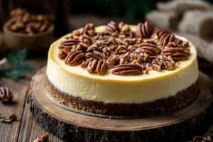 Pecan Praline Cheesecake