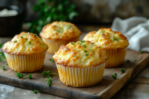 Savory Cottage Cheese Muffins