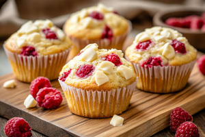 White Chocolate Raspberry Muffins: The Perfect Sweet-Tart Treat