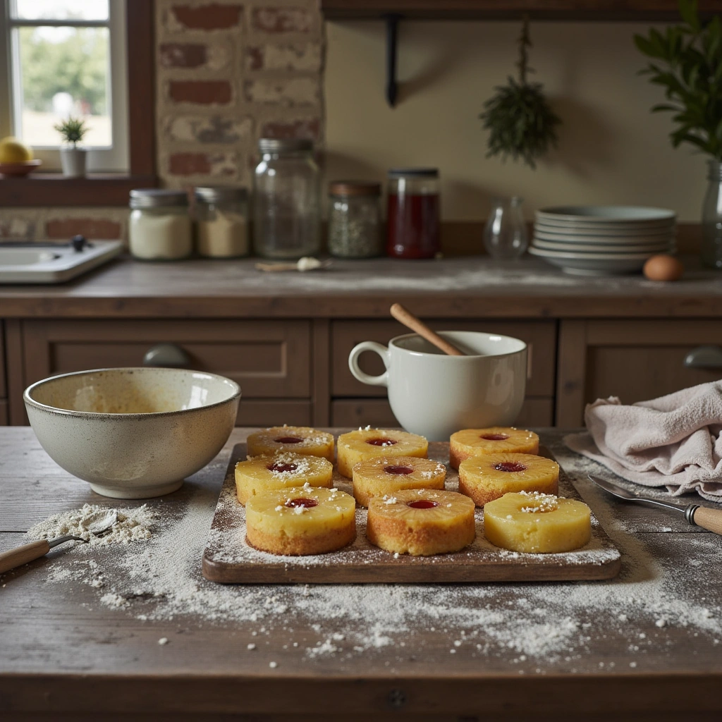 Step-by-Step Guide to Making Mini Pineapple Upside Down Cakes