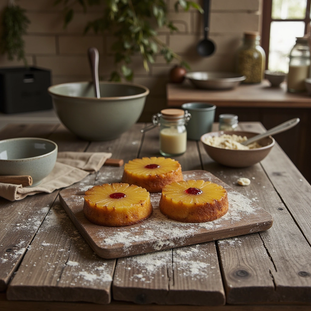 Step-by-Step Guide to Making Mini Pineapple Upside Down Cakes