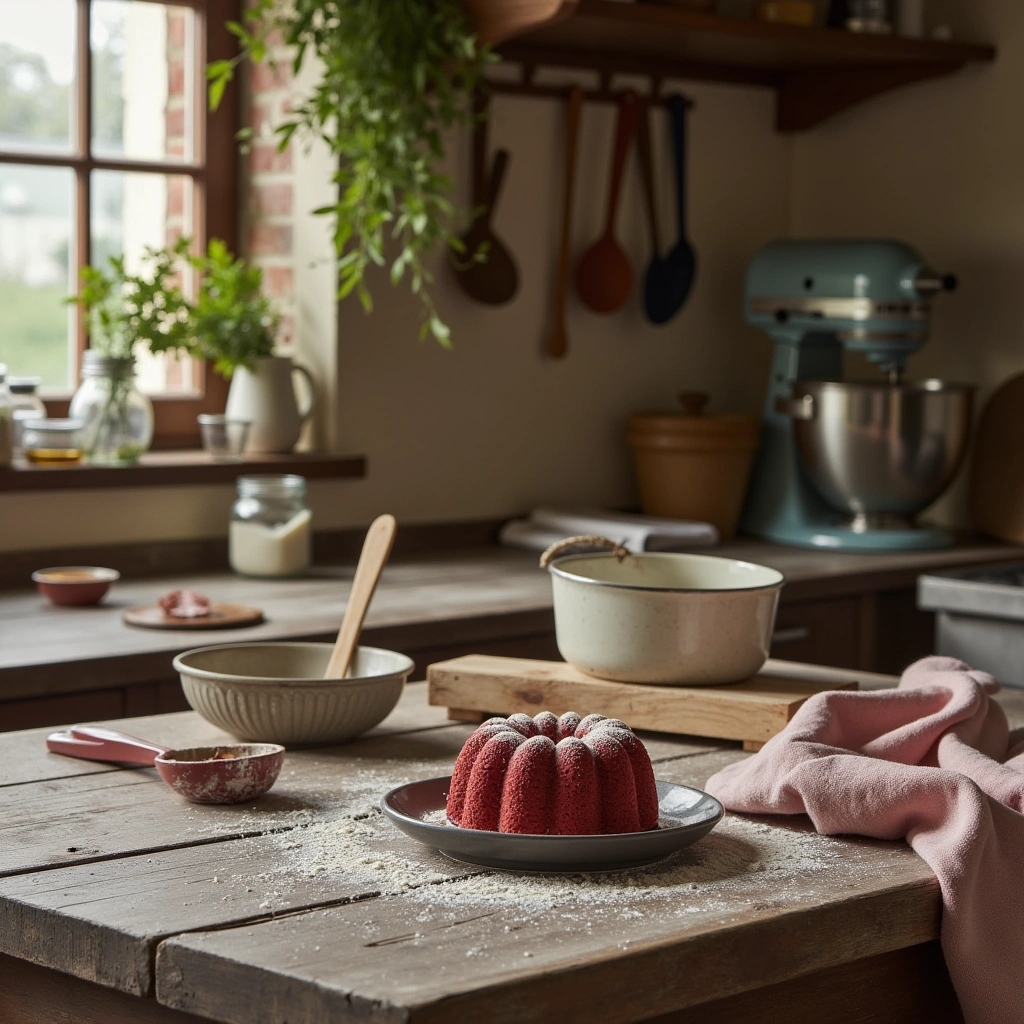 Step-by-Step Guide to Baking a Mini Red Velvet Bundt Cake