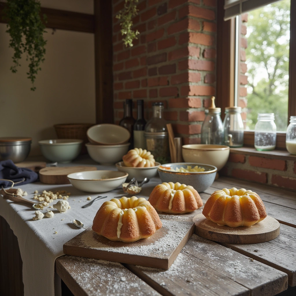 What Are Vanilla Bean Mini Bundt Cakes?