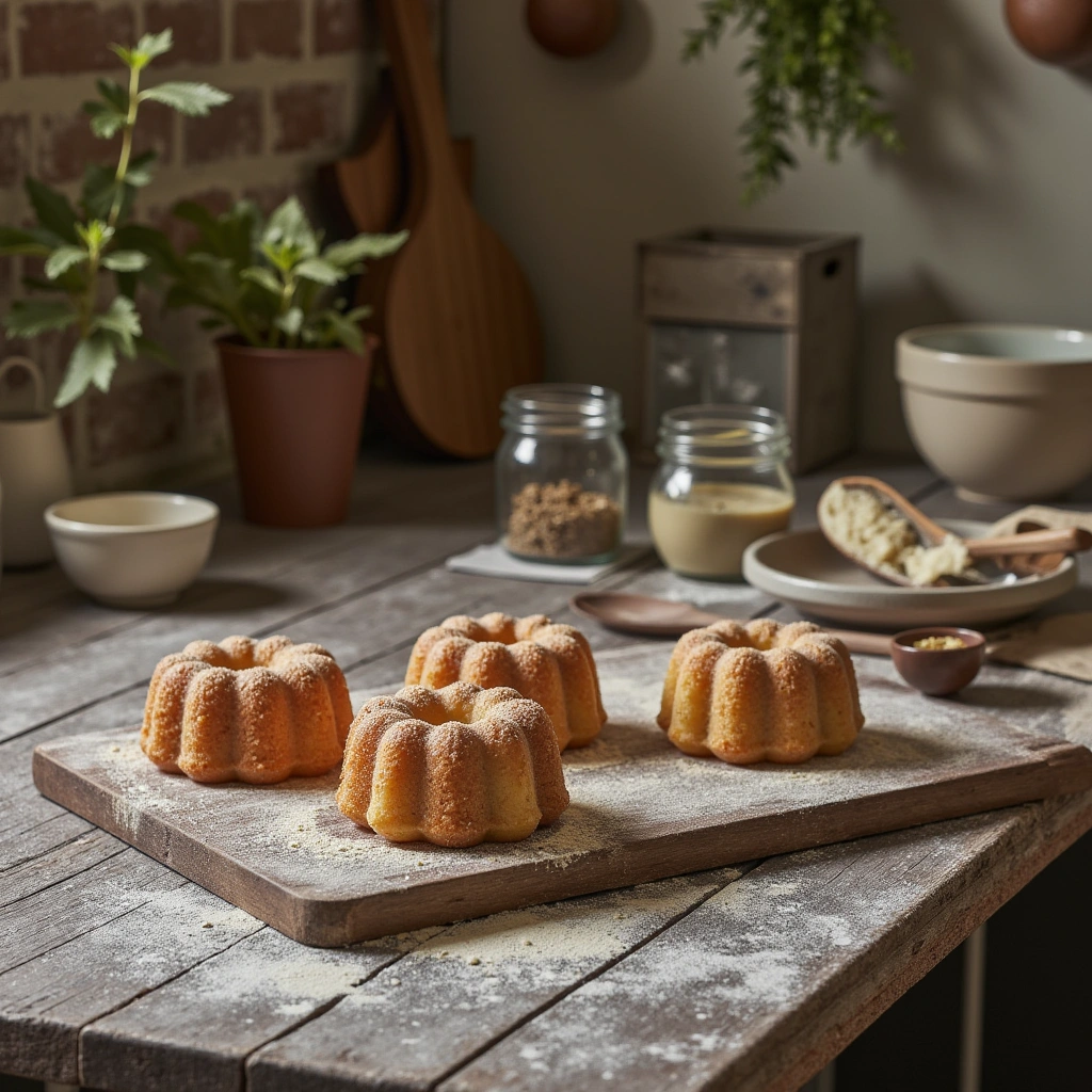 Step-by-Step Guide to Making Vanilla Bean Mini Bundt Cakes