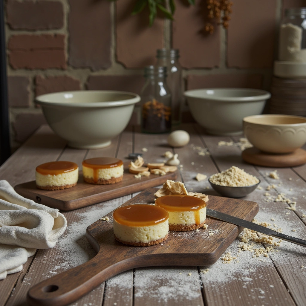 What Are Mini Cheesecakes with Salted Caramel?