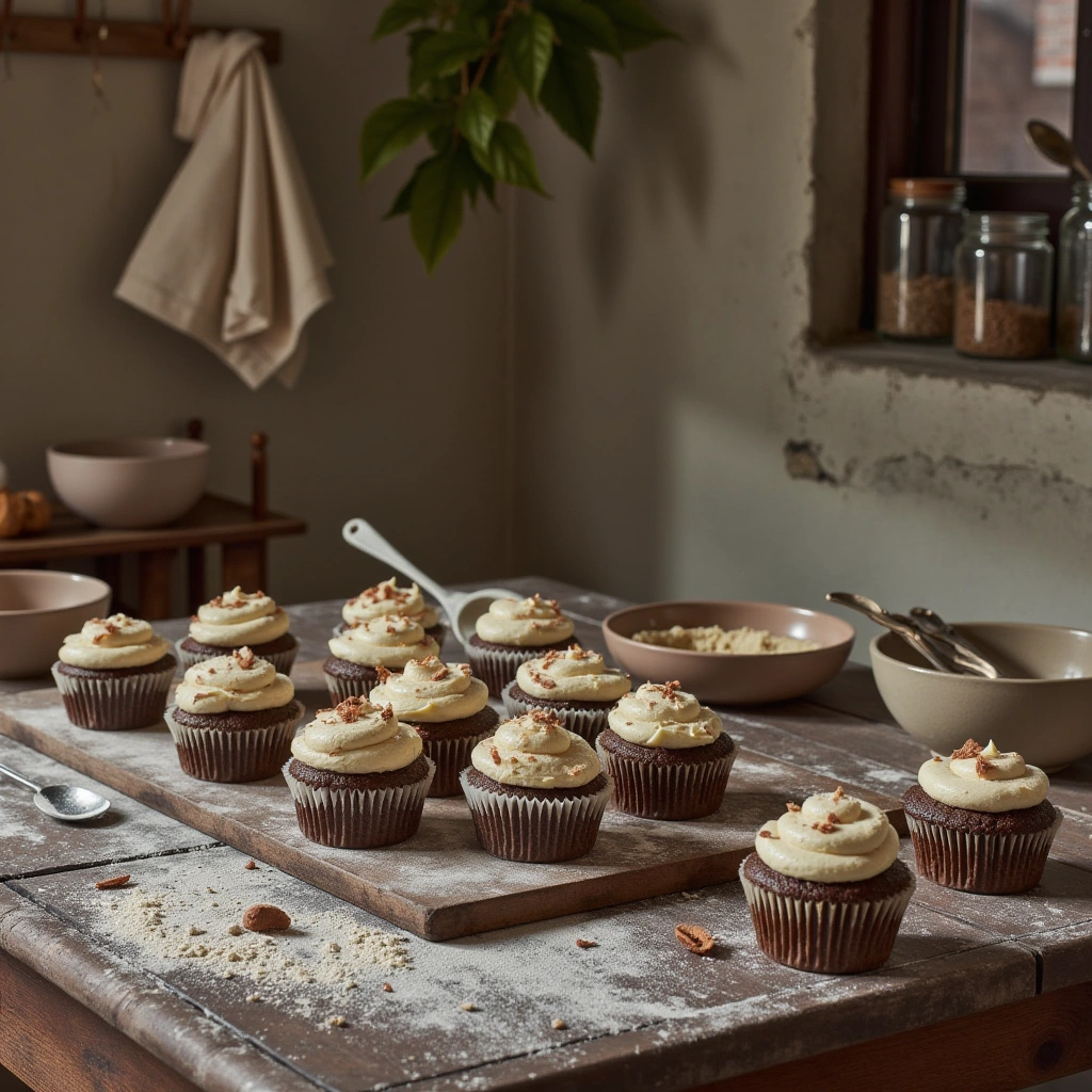 What Are Chocolate Pumpkin Cream Filled Cupcakes?