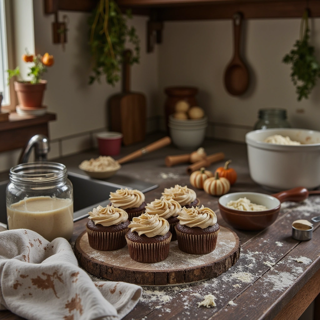 Step-by-Step Guide to Making Chocolate Pumpkin Cream Filled Cupcakes