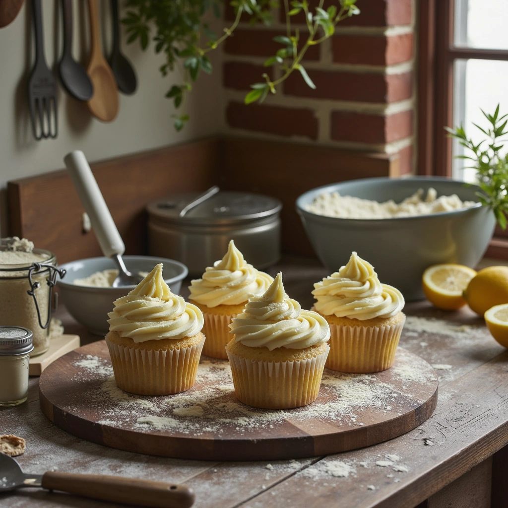 What Are Lemon Cupcakes with Lemon Buttercream?
