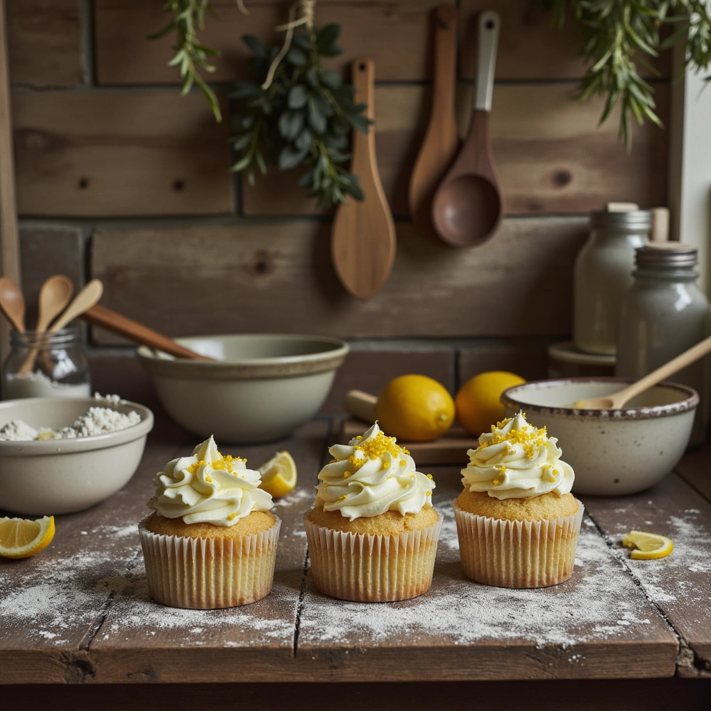 Step-by-Step Guide to Crafting Lemon and Passion Fruit Cupcakes