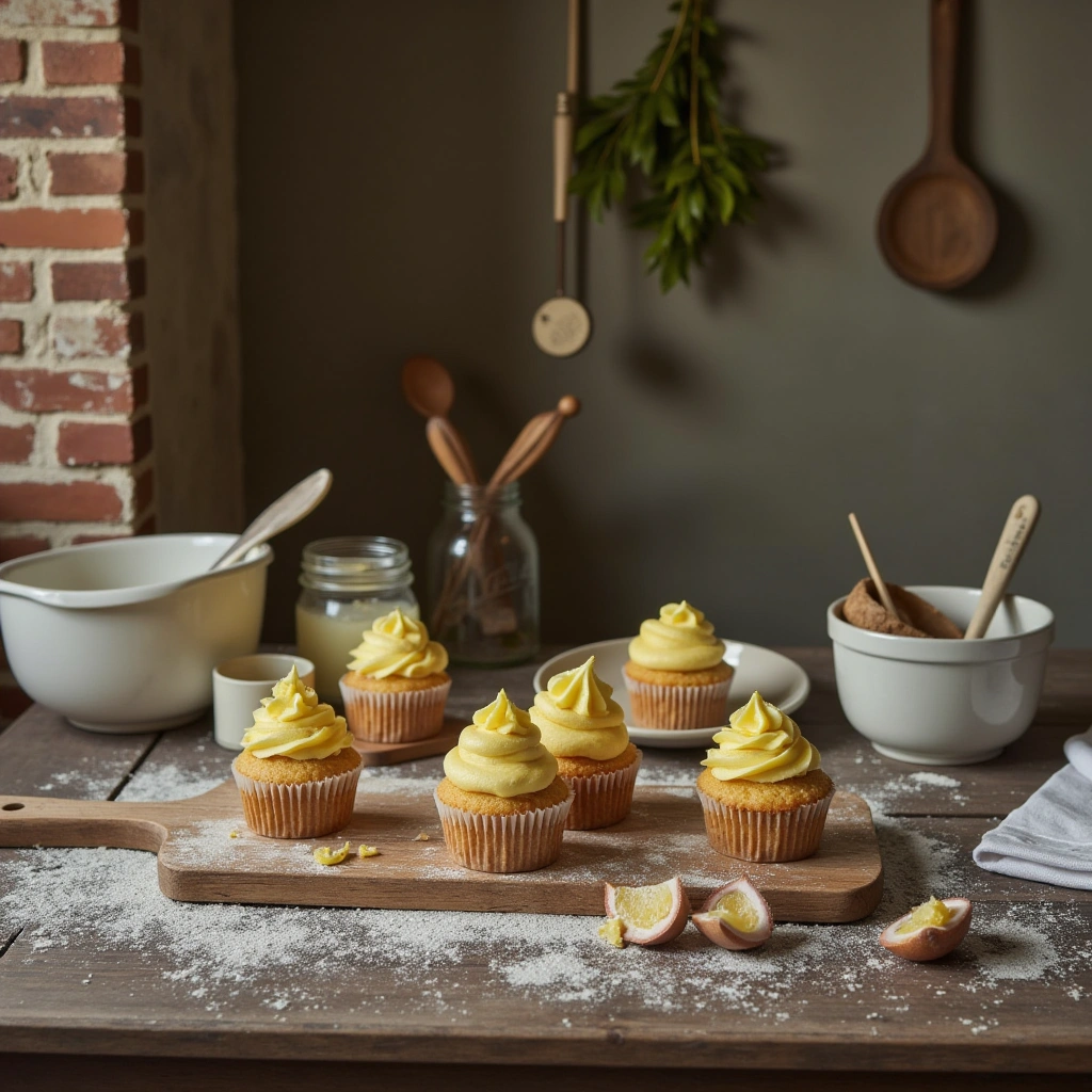 Summary: Brighten Your Day with Tropical Lemon and Passion Fruit Cupcakes