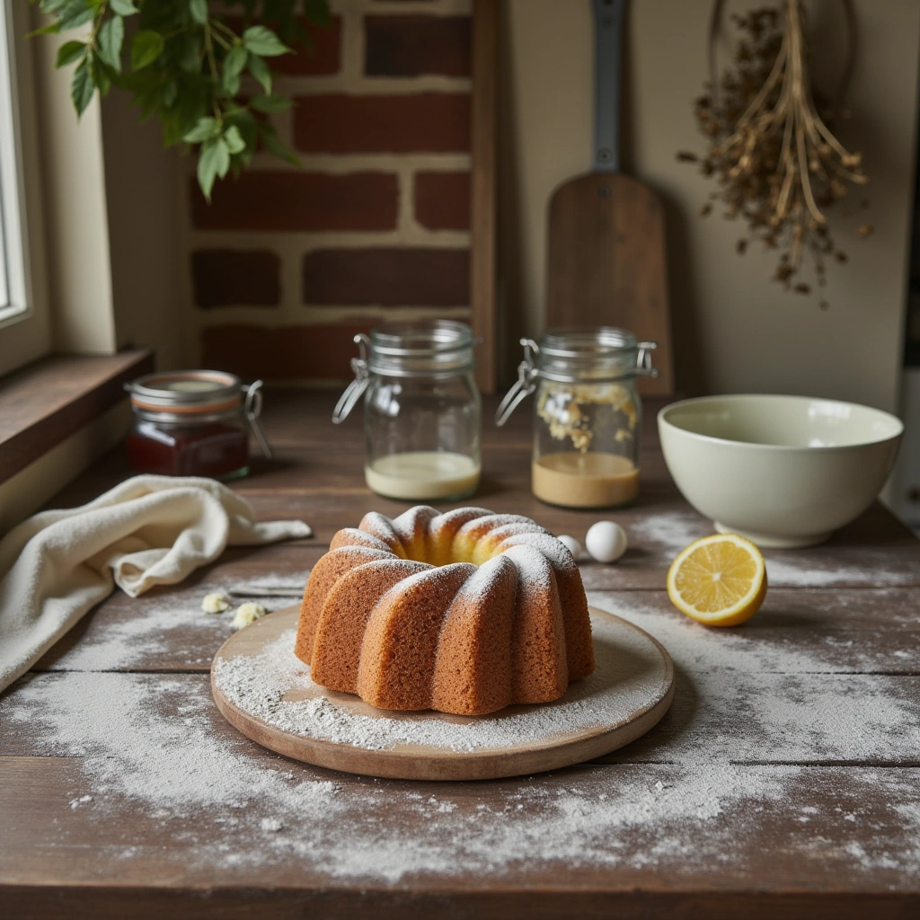 What is a Mini Meyer Lemon Bundt Cake?
