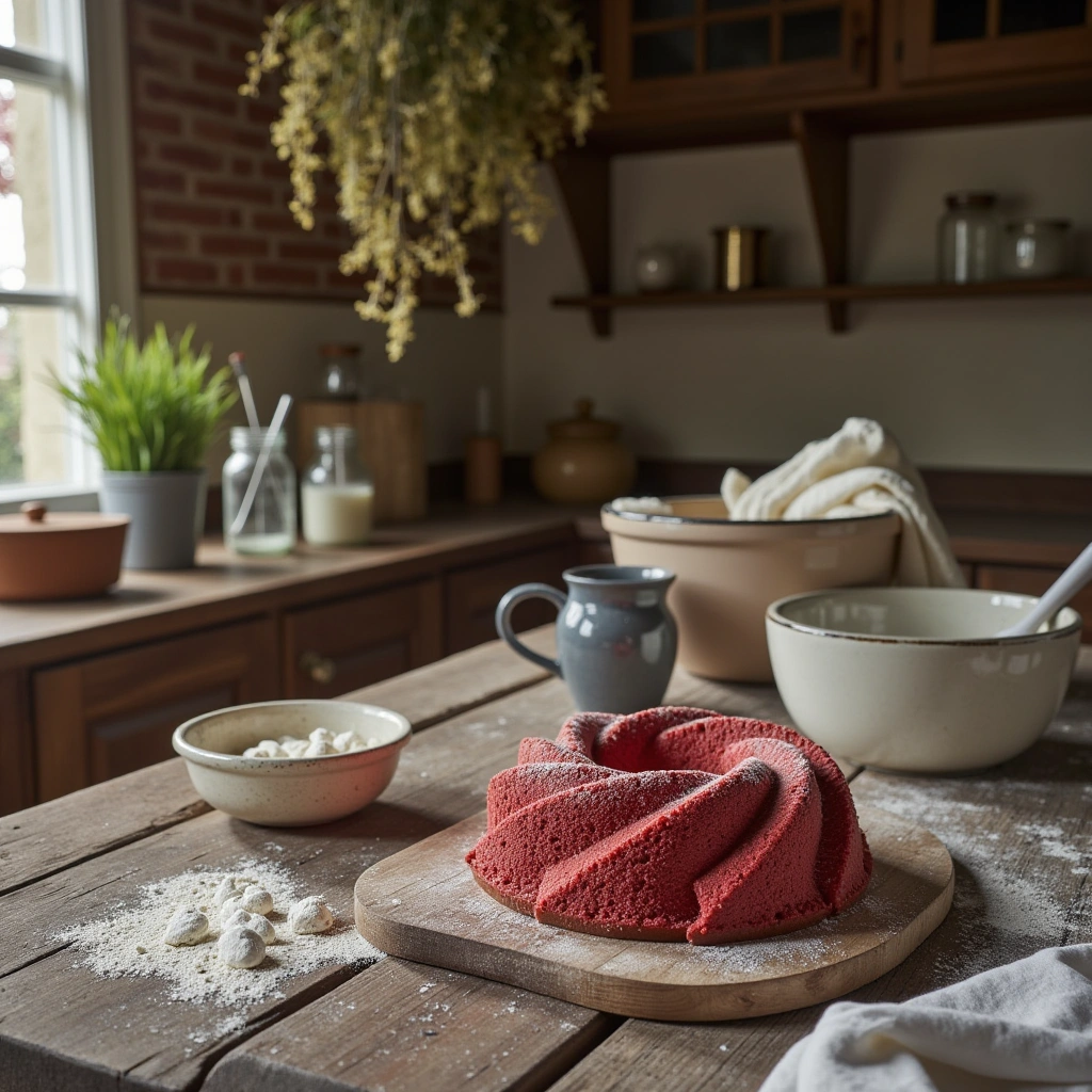 What Is a Mini Red Velvet Bundt Cake?