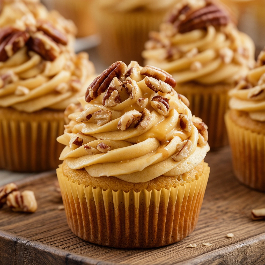 Step-by-Step Instructions to Make Maple Butter Pecan Cupcakes
