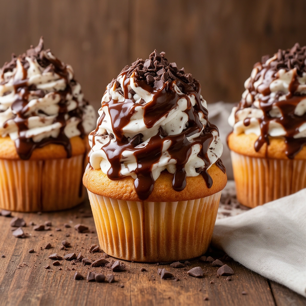 How to Make Hot Fudge Sundae Cupcakes: Step-by-Step