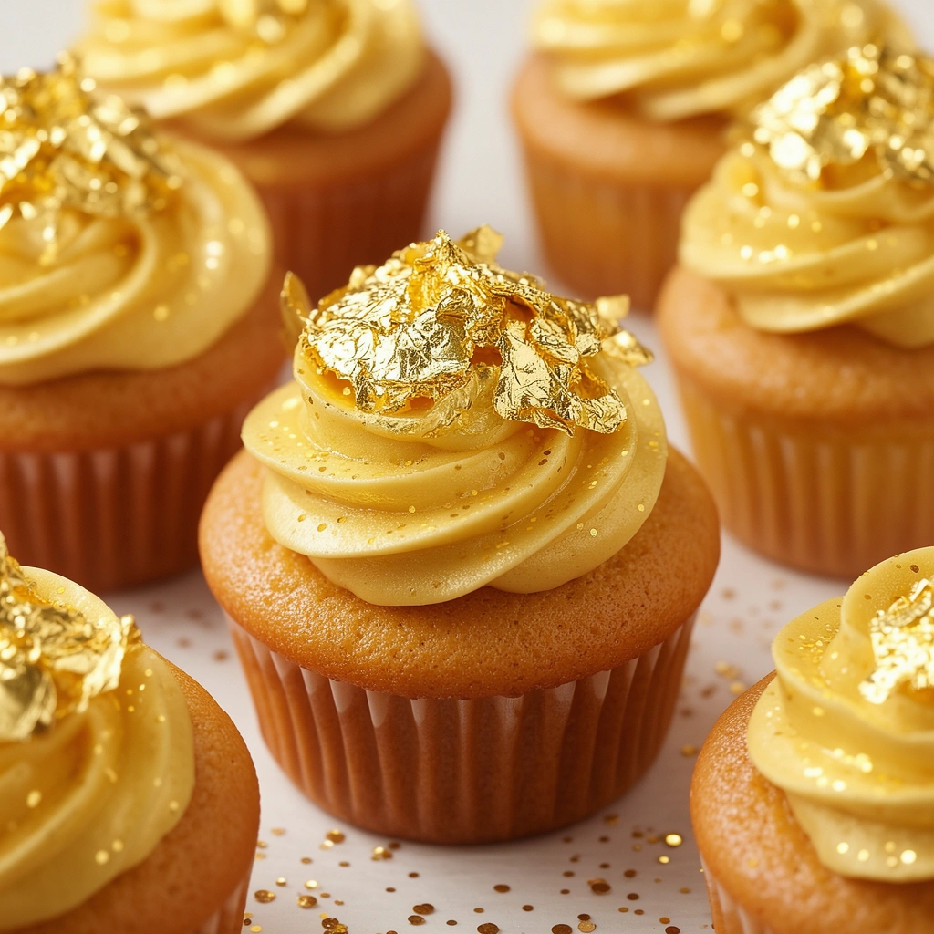 Edible Gold Leaf and Glitter for Luxurious Decoration