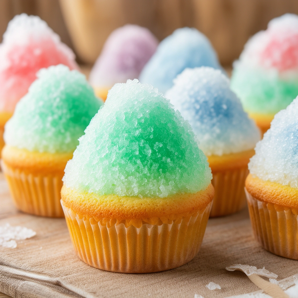 Snow Cone Mini Cupcake Decoration Tips: Creating the Perfect Icy Look