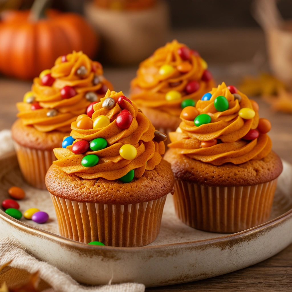 Creative Twists on the Classic Pumpkin M And M Mini Cupcakes
